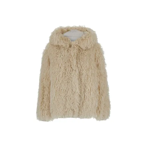 MSGM Куртки и Пальто Женские Бежевые