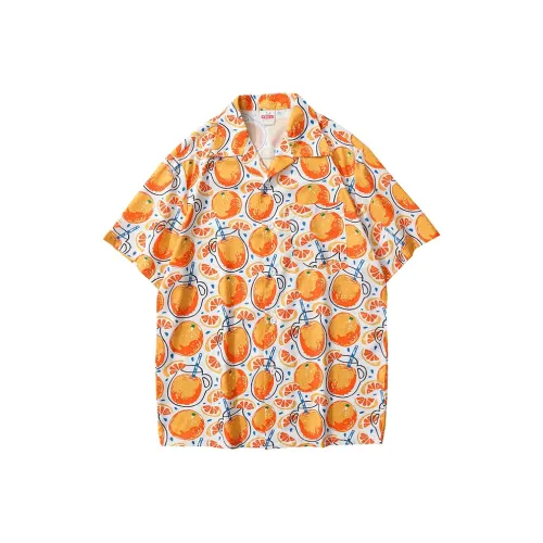 BEAR UNION Желтая унисекс рубашка