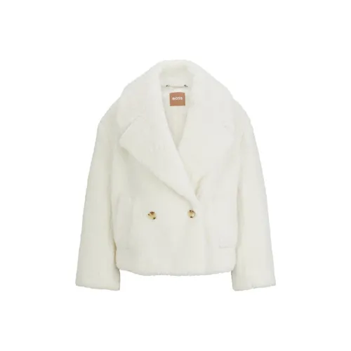 HUGO BOSS Экрю Женские Куртки