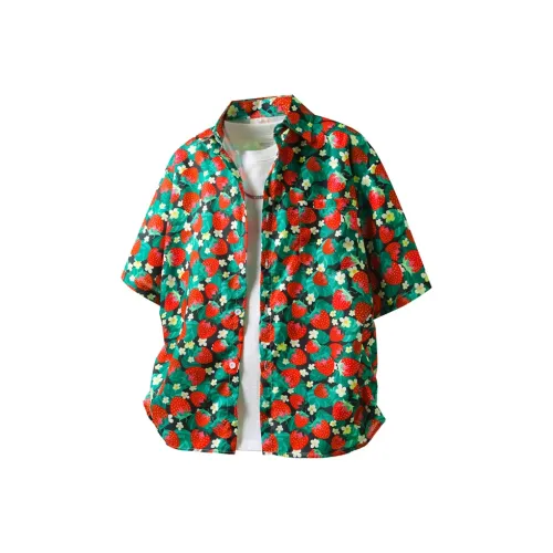 BEAR UNION Зеленая унисекс рубашка