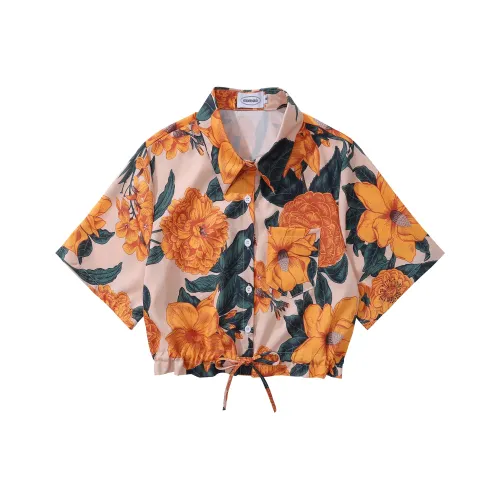 BEAR UNION Рубашка Женская Желтая