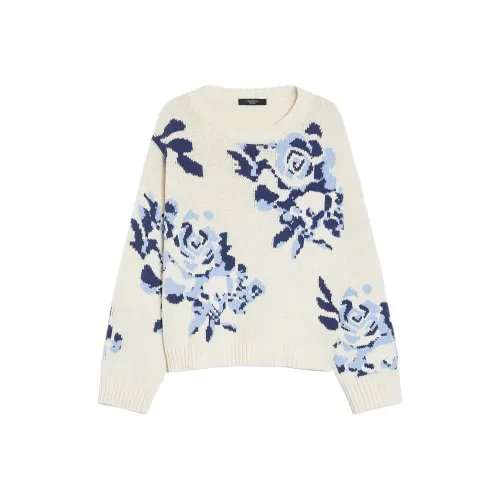 WEEKEND MaxMara Трикотаж Женский Белый