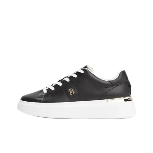 Tommy Hilfiger TH Monogram Повседневный Низкий Топ Черный Женский