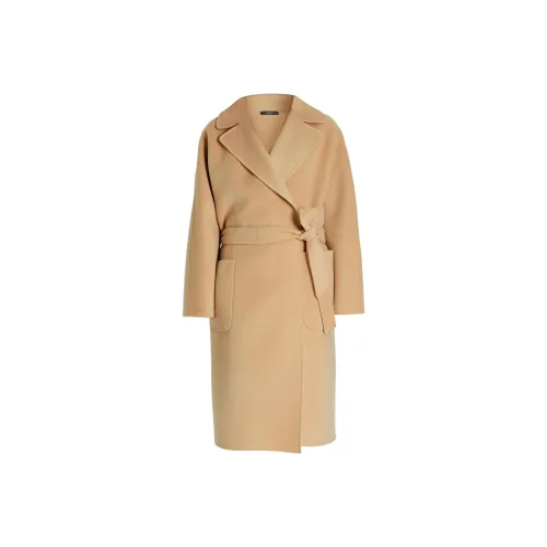 WEEKEND MaxMara Верблюжий Женское Пальто