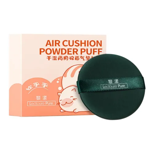 LEOUEANR Для сухого и влажного использования Двойной боковой воздушный кушак Розовый Легко наносится и мягкий 4 Штуки в коробке