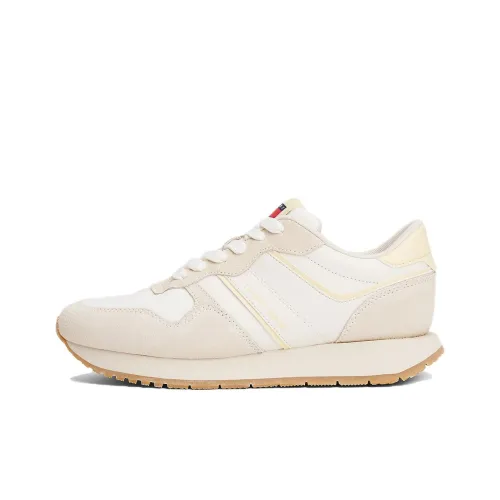 Tommy Hilfiger TRAINERS Беговые кроссовки Низкий Топ Бежевый Женский