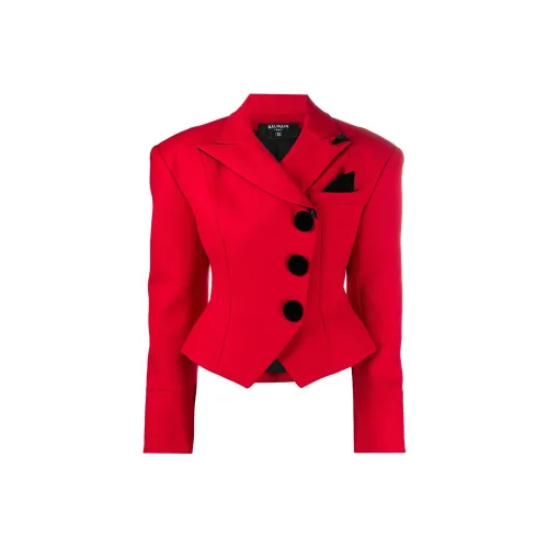 BALMAIN Красный Женские Деловые Костюмы