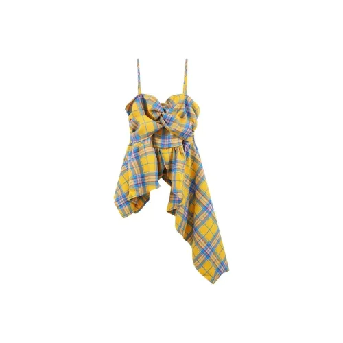 KEAB Желтые Женские Камисоли