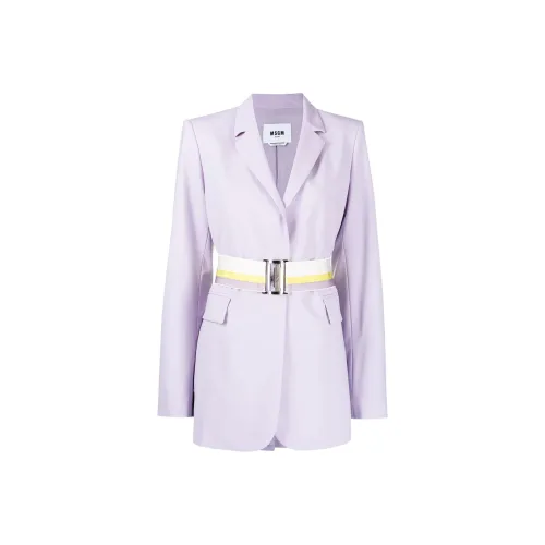MSGM Фиолетовый Женские Офисные Костюмы