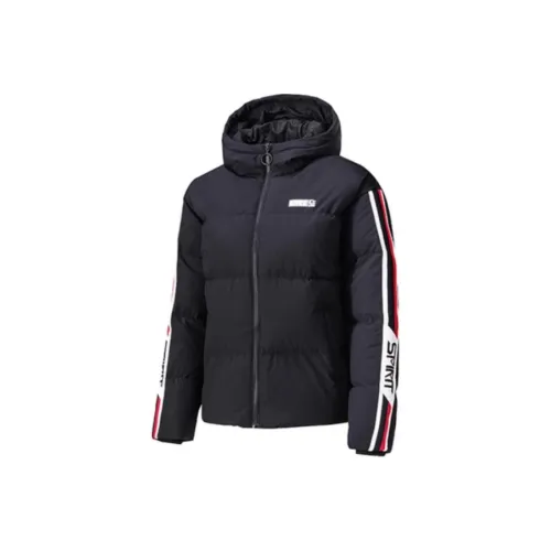 Erke Life Collection Пуховик Женский Глубокий Черный