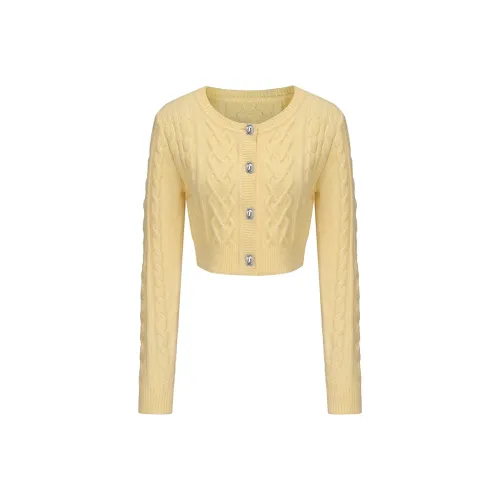 NANA JACQUELINE Трикотаж Женский Светло-Желтый