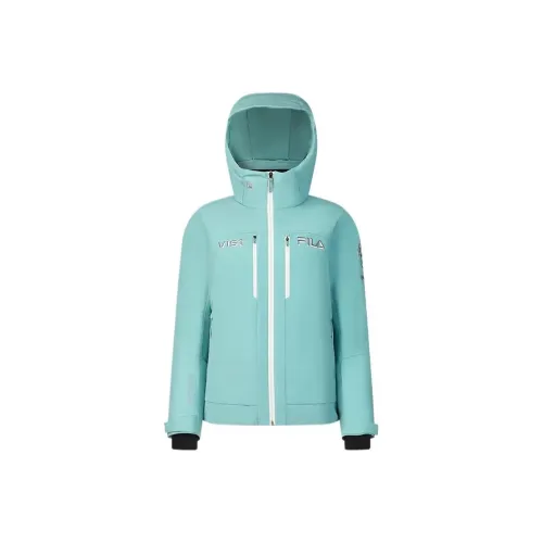 FILA Пуховик Женские Нил Синий