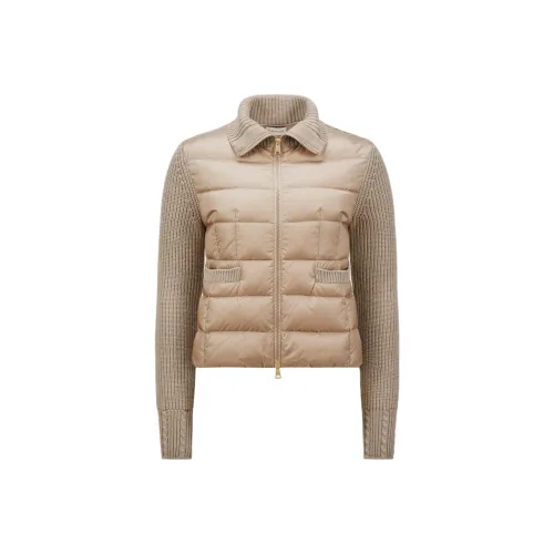 Moncler FW24 Down Jacket Women's Light Umber