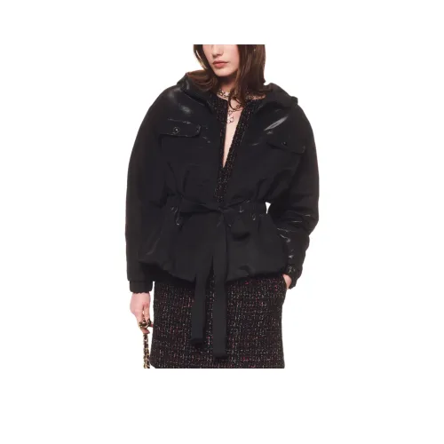 CHANEL 24 Осенний Зимний Новый Приход Куртки и Пальто Женские Черные