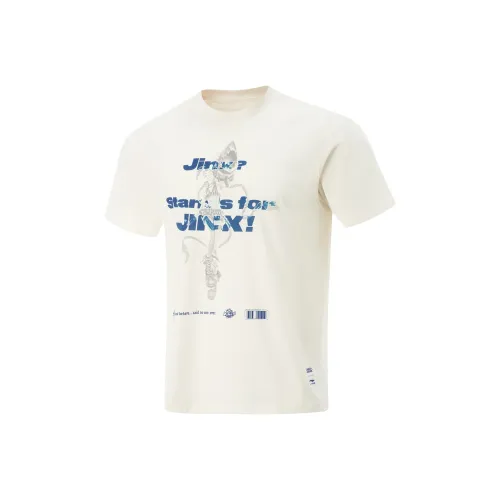 LINING x LEAGUE OF LEGENDS Sports Life Collection Т-рубашка Мужская Экрю