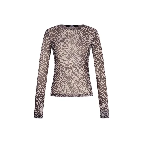 Karl Lagerfeld SS25 Трикотаж Женский Черный Белый