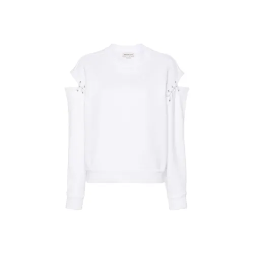 Alexander McQueen Белый Женский Трикотаж