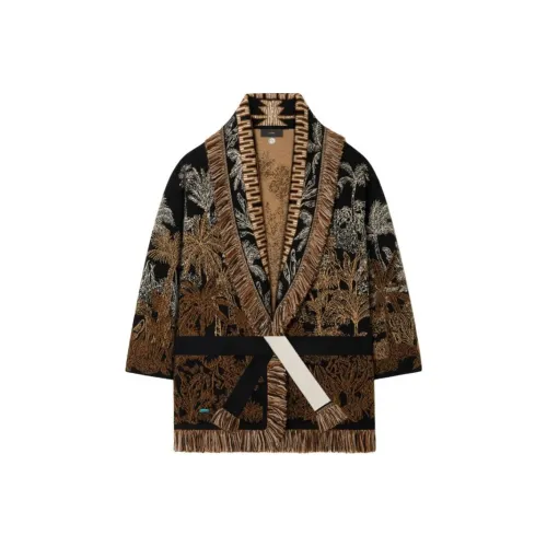 Alanui Коричневый Женские Трикотаж