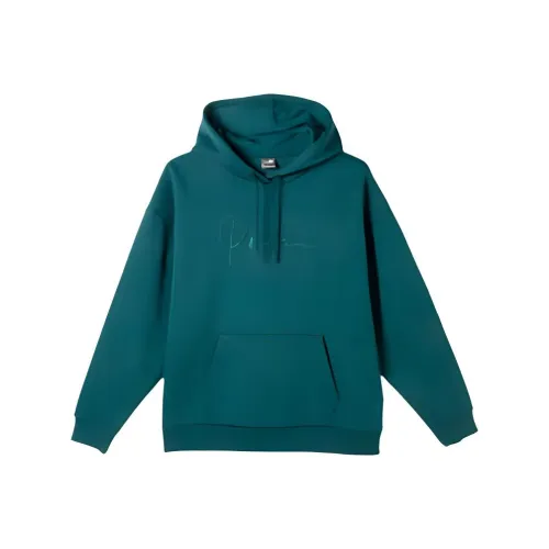 PUMA Зеленый Женские Свитшоты