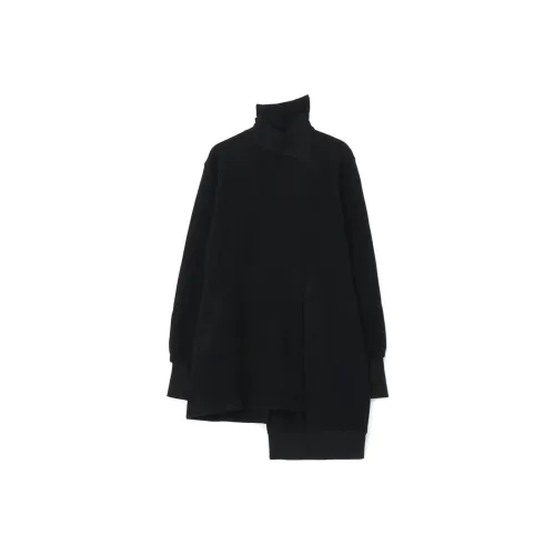 Yohji Yamamoto Черные Женские Свитшоты