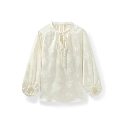 LUYOUYE Бежевые Женские Рубашки