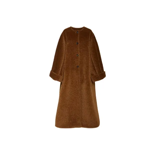 MaxMara Коричневое Женское Пальто