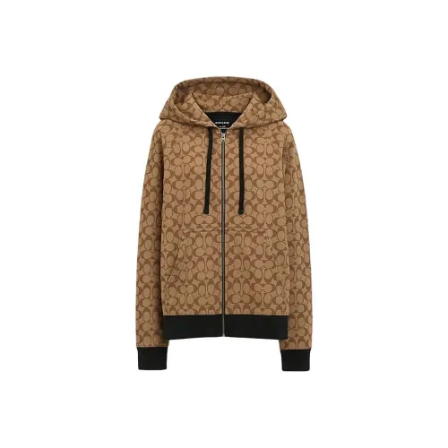 COACH SS24 Свитшот Женский Хаки