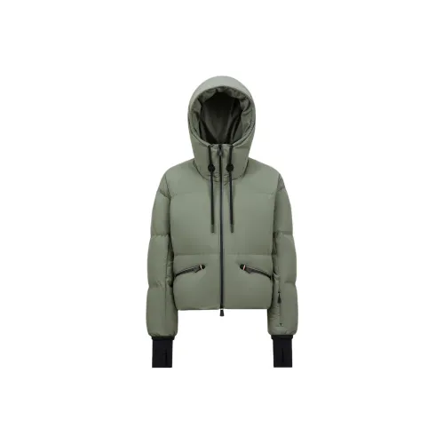 Moncler Grenoble Пуховик Женские Шалфей Зеленый