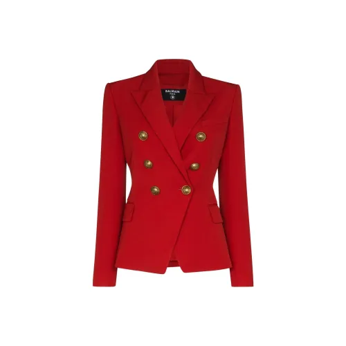 BALMAIN Красный Женские Офисные Костюмы