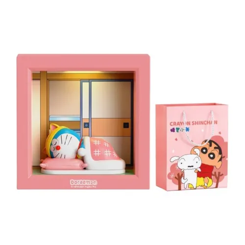 ROCK x Дораэмон Sleeping Baby Commemorative Edition Фоторамка с ночником и фигурками в стиле чиби