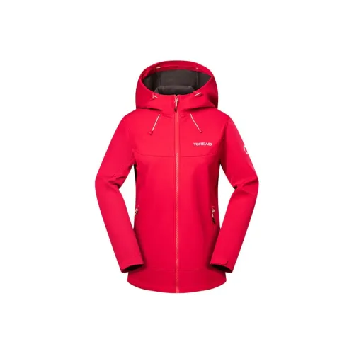 TOREAD Куртки Пальто Женские Рубиново-красный