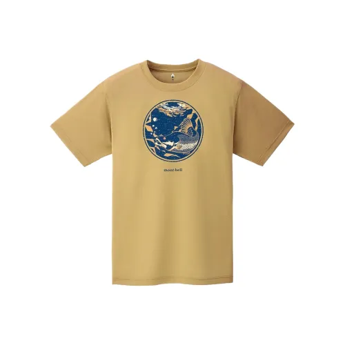 MONTBELL SS25 Быстросохнущая футболка унисекс