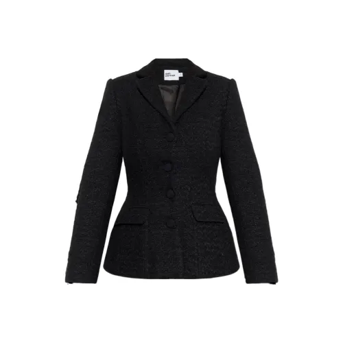 Self Портрет Куртки Пальто Женские Черный