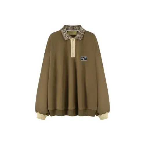 NO ONE ELSE Толстовка Унисекс Горчично-зеленый