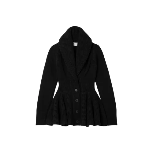 Alexander McQueen Черный Женский Трикотаж