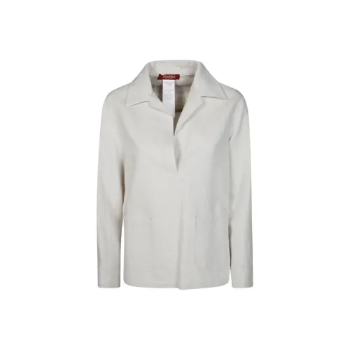 MaxMara Studio Рубашка Женская Белая