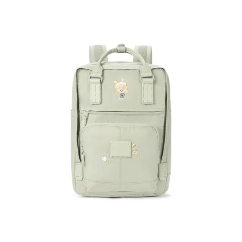 MYD Ткань Сумка Рюкзак Рюкзак Средний Унисекс Киви