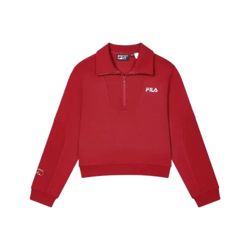 FILA ORIGINALE Красный ритм Женские Свитшоты