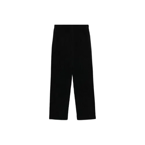 Homme Plissé Issey Miyake Повседневные брюки Мужские Черные