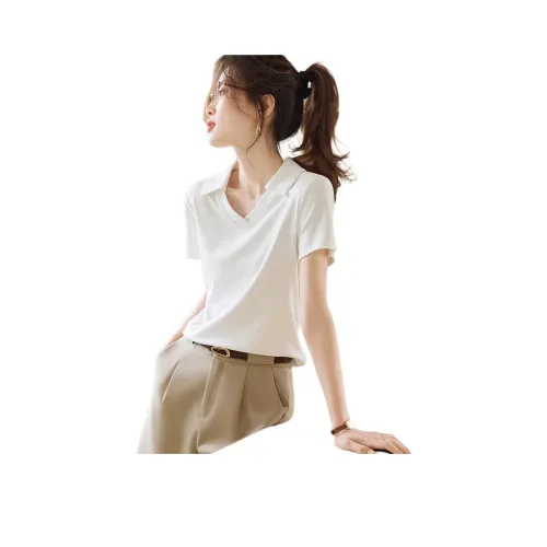 Mo Han Yi Mei Рубашка Женская Белая