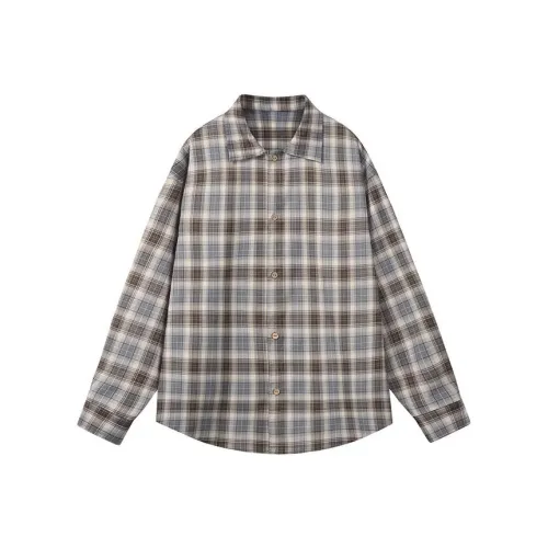 PLAY BUSH Коричневые Женские Рубашки