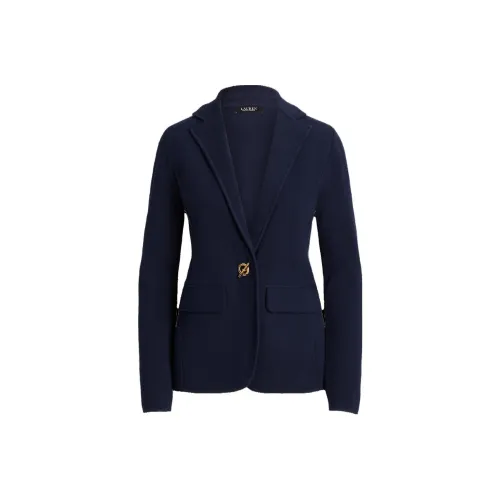 Polo Ralph Lauren Бизнес-костюм Пальто Женское Морской Синий