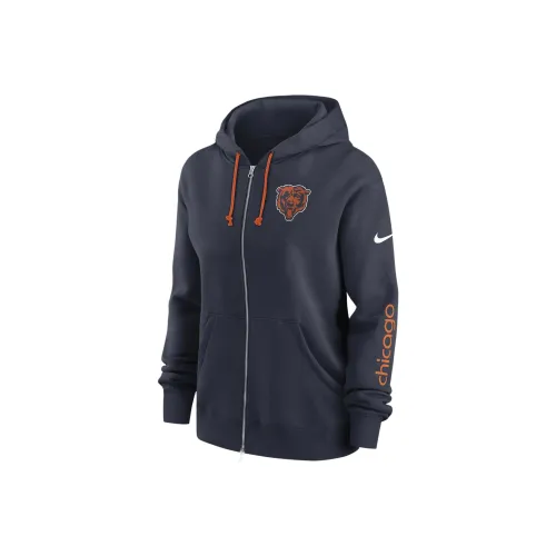nike NFLChicago Bears FW24 Куртки и пальто Женские Морской синий