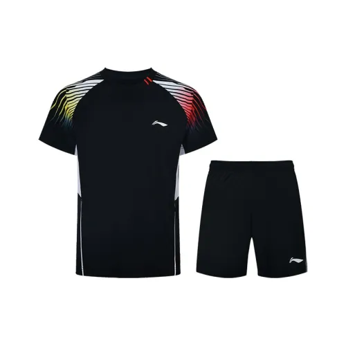 LINING Badminton Series Повседневная Спортивная Одежда Унисекс Черный