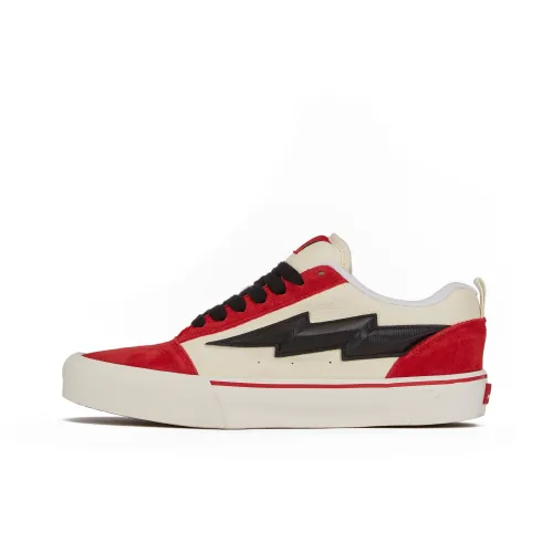 Fei Jue Амортизация Износостойкие Низкие Кроссовки для Скейтбординга Унисекс Красные