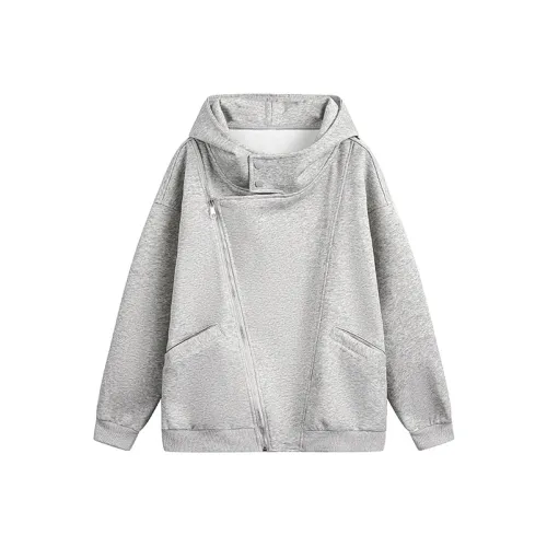 JUNE CUT Толстовка Женская Серого цвета