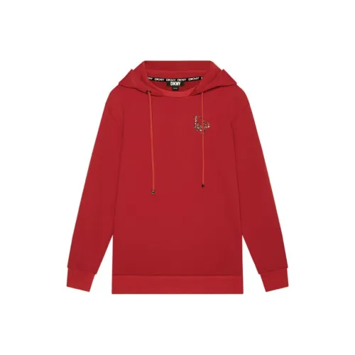 DKNY Красный Женские Свитшоты