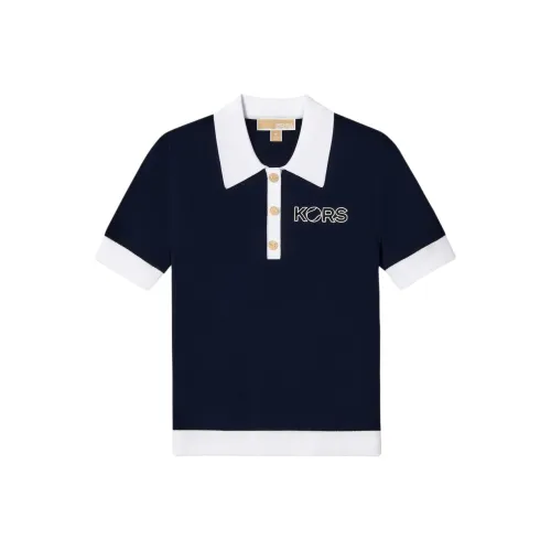 MICHAEL KORS Поло Женское Темно-синий