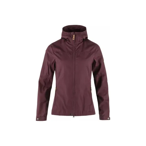 Fjallraven Куртки и Пальто Женские Бордовый