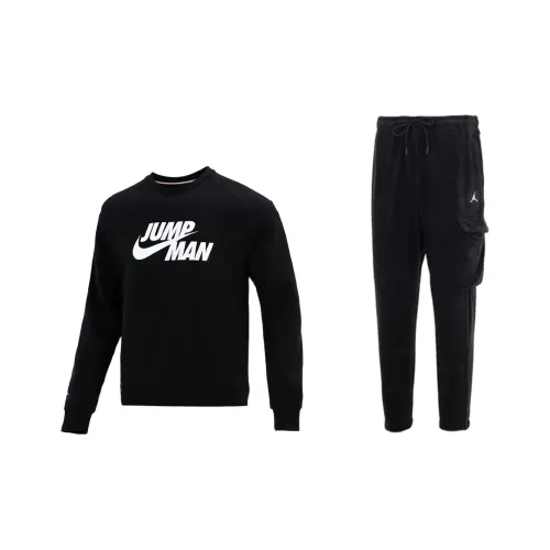 Jordan Jump Man Повседневная Спортивная Одежда Мужская Черная